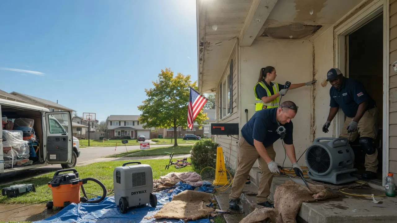 Water Damage Restoration in South Hill, VA near me